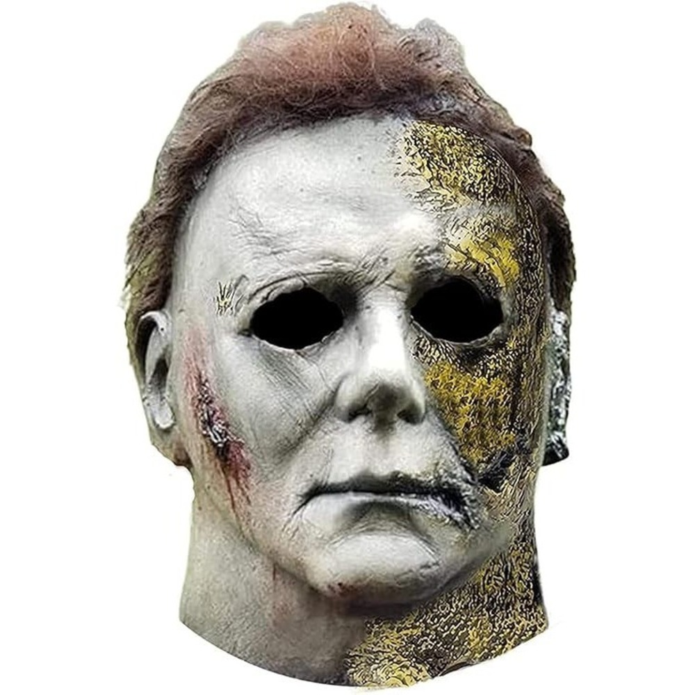 WPOZD Michael Myers Halloween Mask Latex Horror Scary Adult Cosplay Full Face